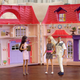 Illustration for article titled Doll Real Estate Agent Glosses Over Giant Hinged Opening In Middle Of House